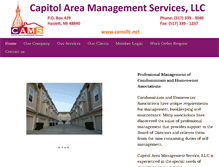 Tablet Screenshot of camsllc.net